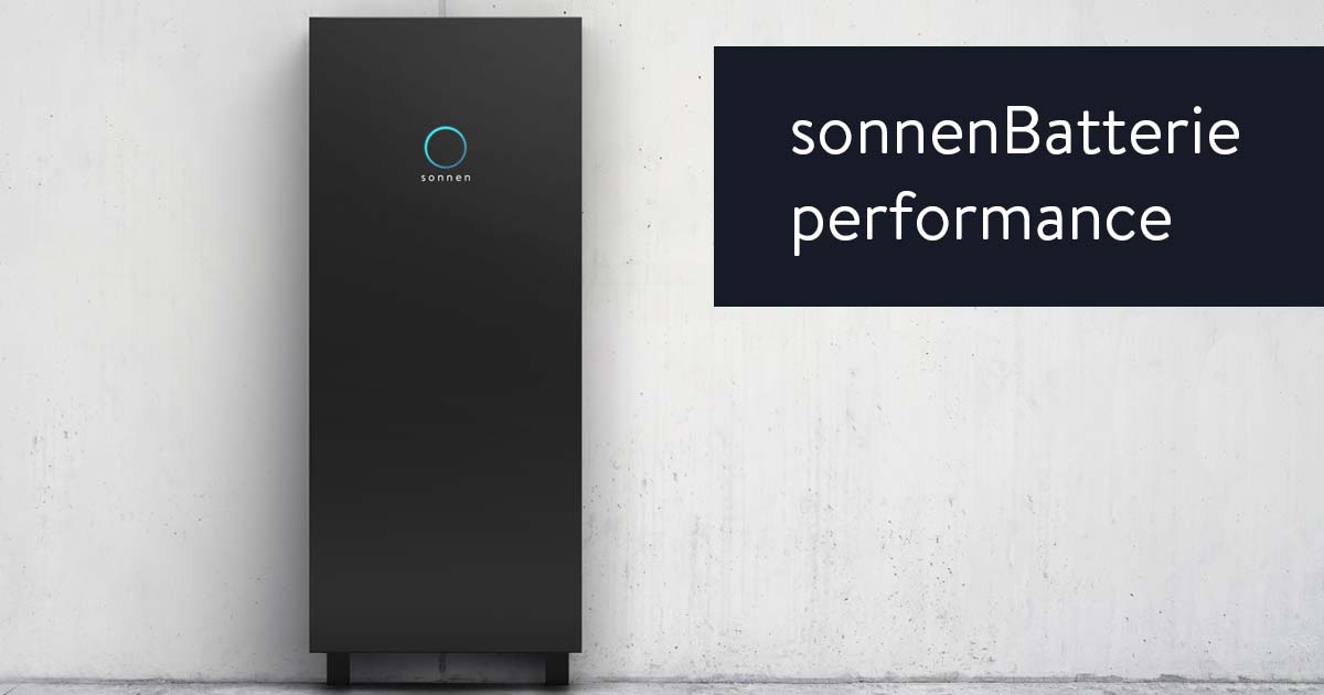 sonnenBatterie 10 performance | sonnen